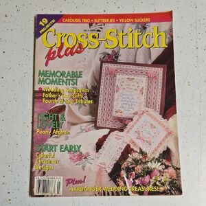 Cross-Stitch Plus Magazine 19 Projects Wedding keepsakes, Butterflies, Christmas